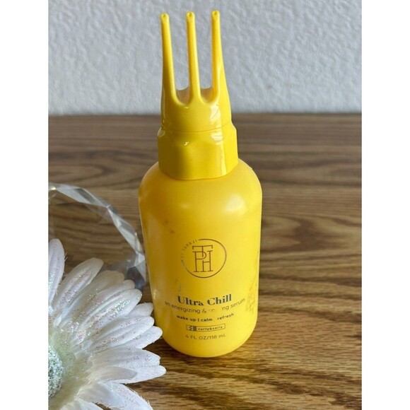 TPH Ultra Chill Energizing and Cooling Serum 4 oz Curly Coily Hair - Picture 4 of 4